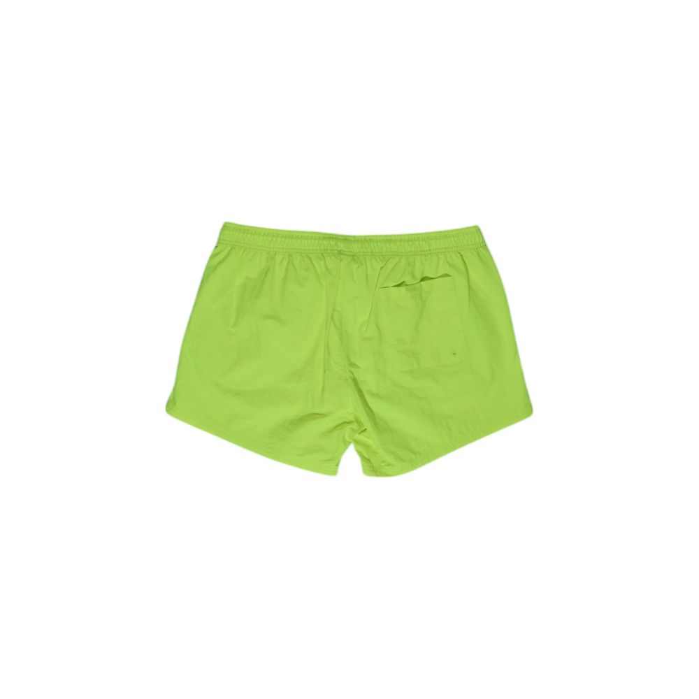 Gelbe Badeshorts aus Polyester