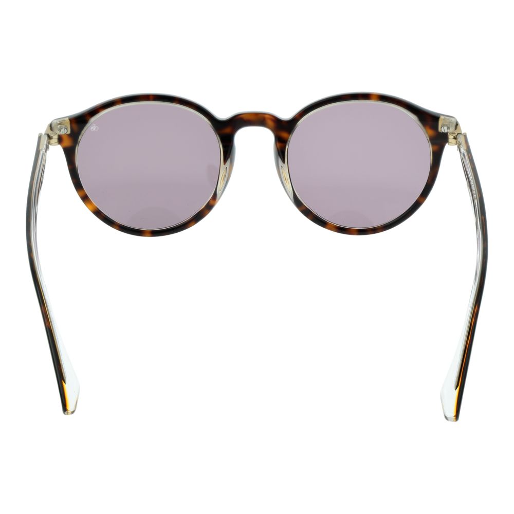 Braune Acetat-Sonnenbrille