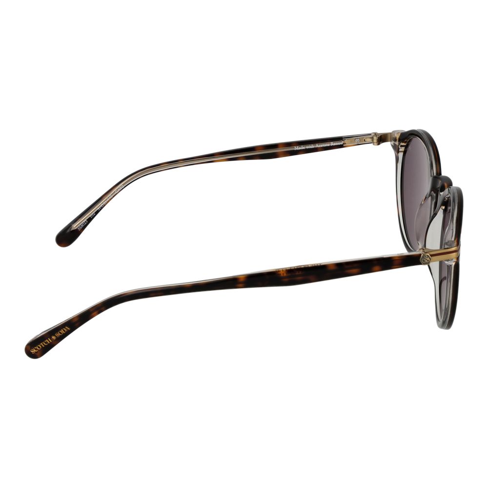 Braune Acetat-Sonnenbrille