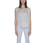 Beige Viscose Blouse