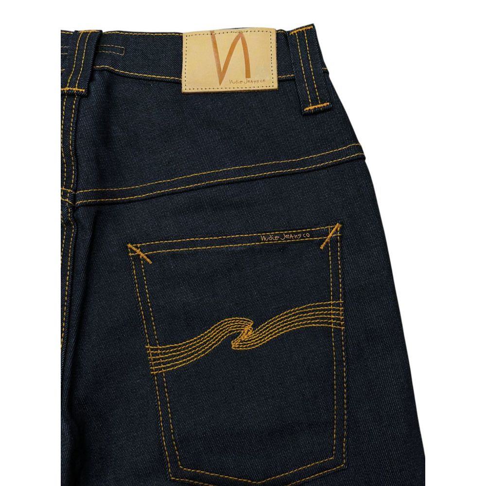 Blue Cotton Jeans Denim