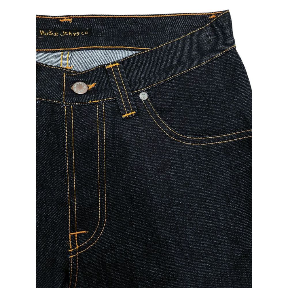Blaue Herrenjeans aus Baumwolle