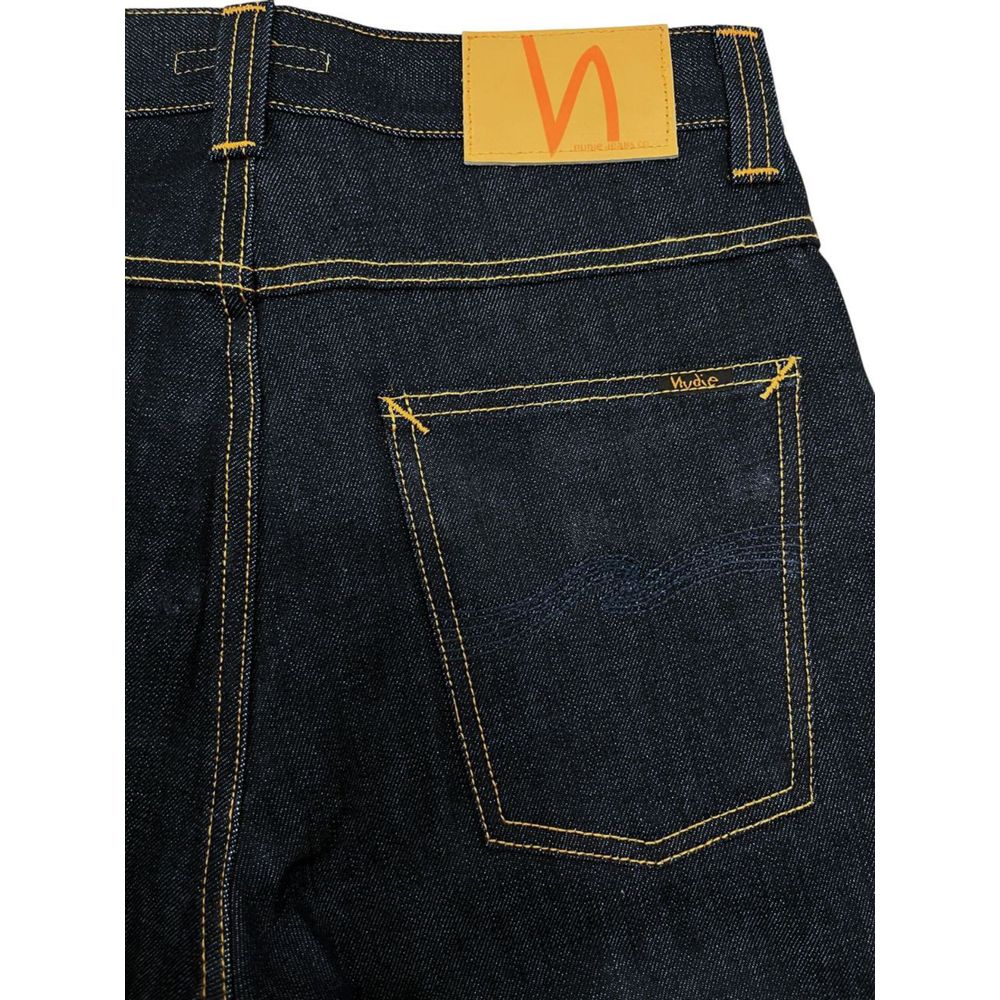Blaue Herrenjeans aus Baumwolle