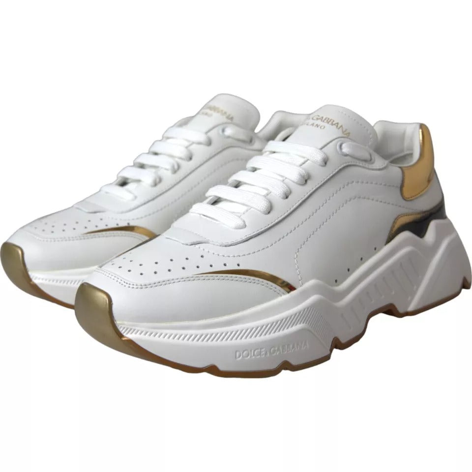 White Gold DAYMASTER Leder-Sneaker Herrenschuhe