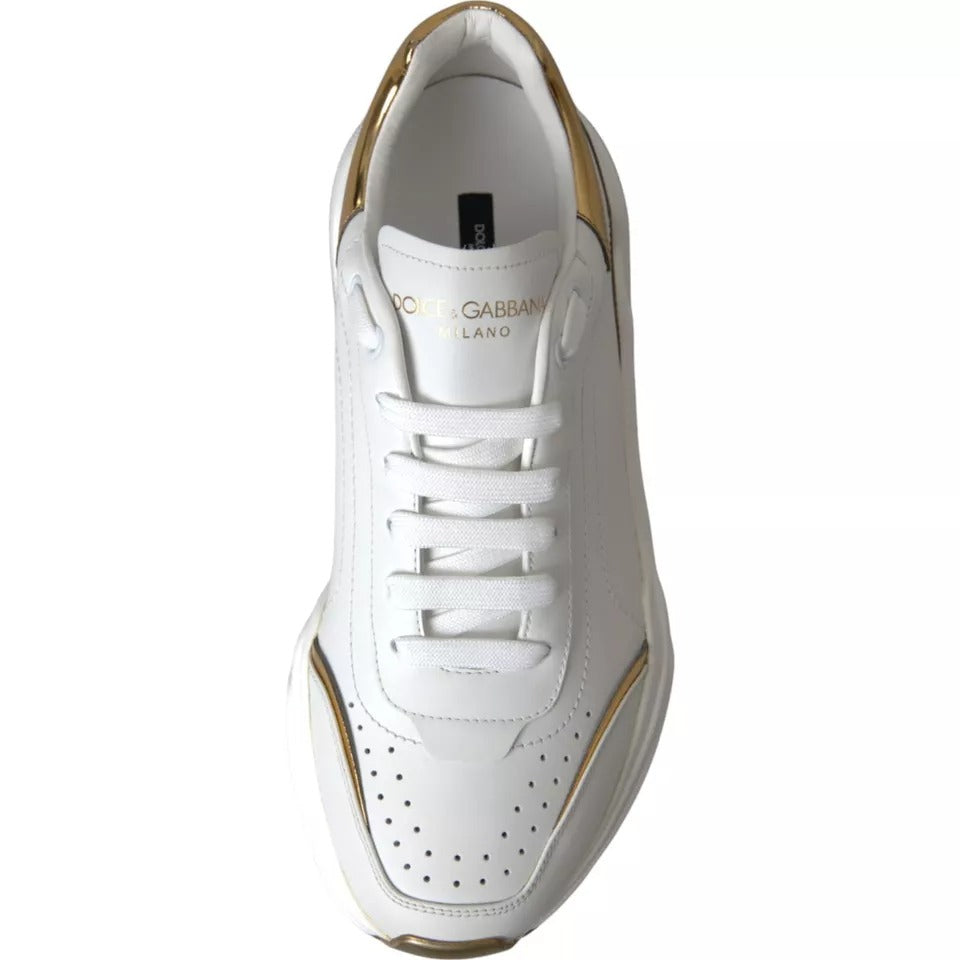 White Gold DAYMASTER Leder-Sneaker Herrenschuhe