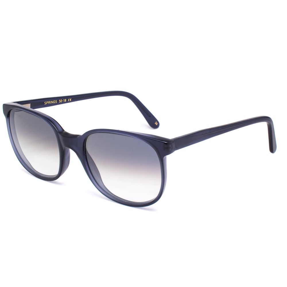 Sonnenbrille aus blauem Azetat