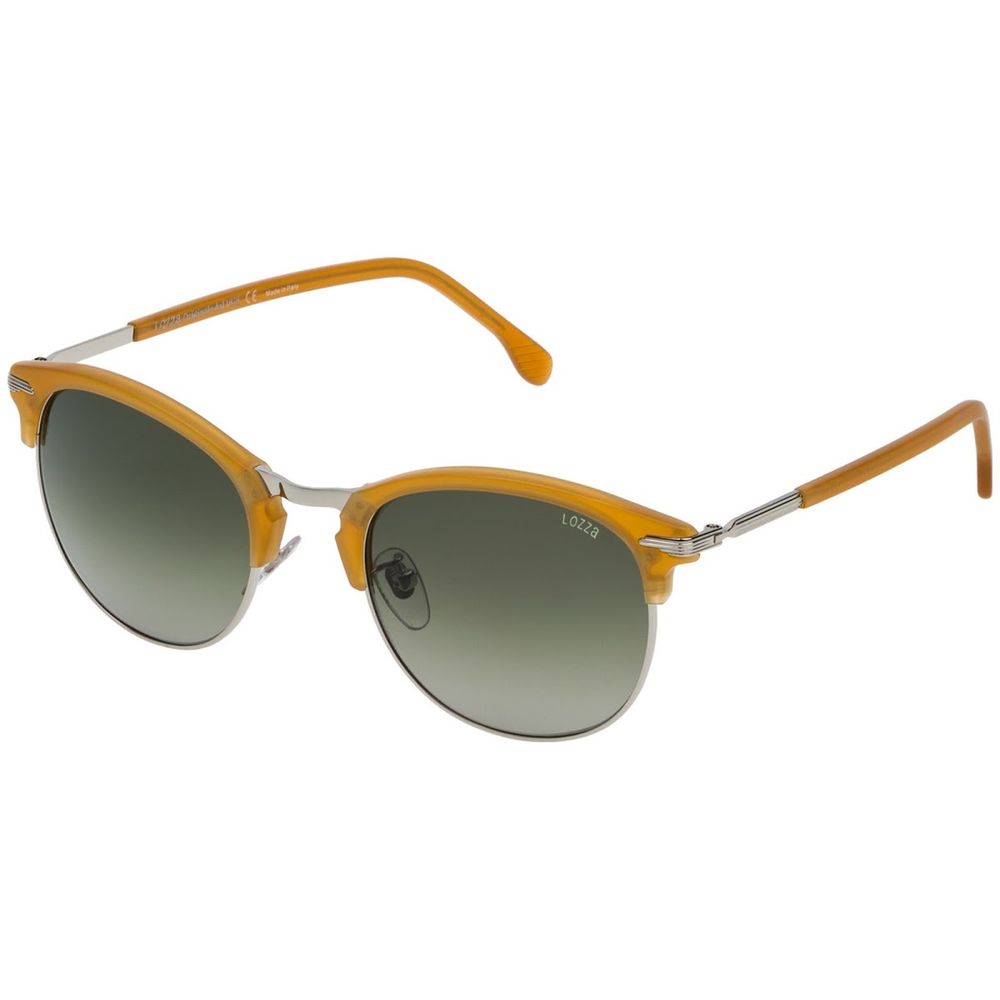 Braune Sonnenbrille aus Metall