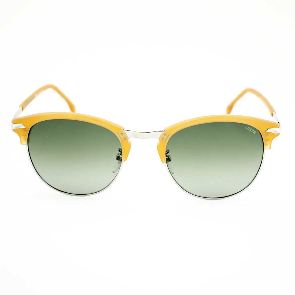Braune Sonnenbrille aus Metall