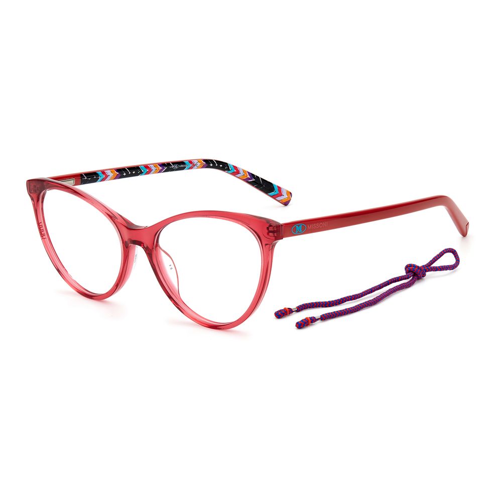 Rote Acetat-Brille