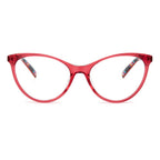 Rote Acetat-Brille