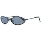 Schwarze Metallsonnenbrille