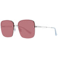 Brown Metal Sunglasses