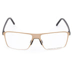 Braune Metallbrille