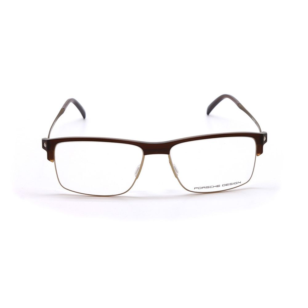 Braune Metallbrille