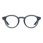 Occhiali in acetato blu