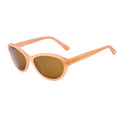 Braune Sonnenbrille aus Acetat