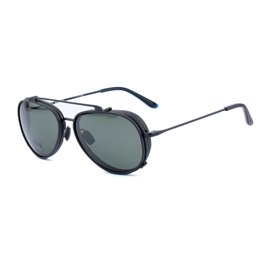 Brille aus schwarzem Edelstahl (Gestelle)