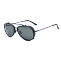 Brille aus schwarzem Edelstahl (Gestelle)