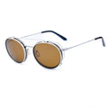 Gray Stainless Steel Glasses (Frames)
