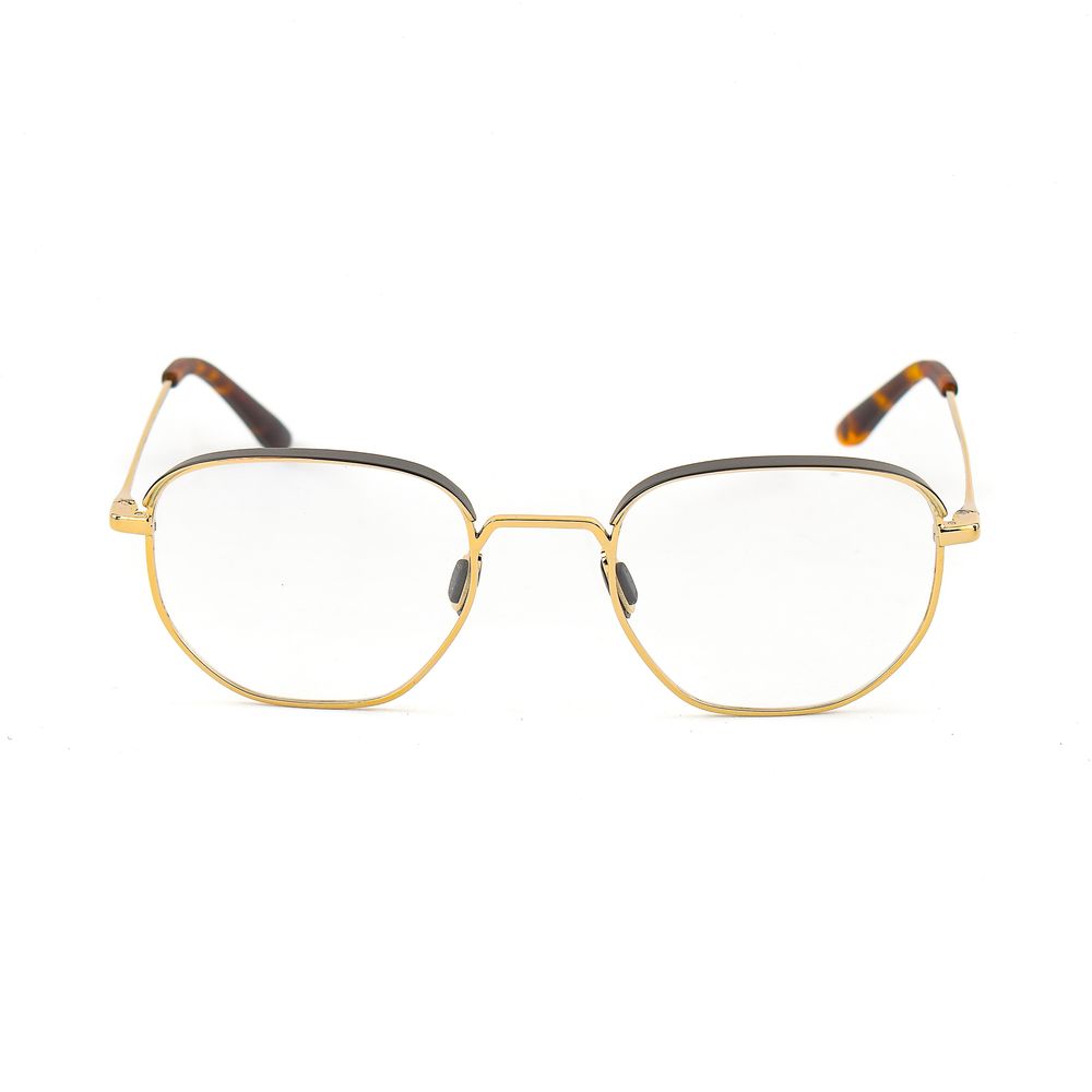 Gold Edelstahl Brille (Fassung)