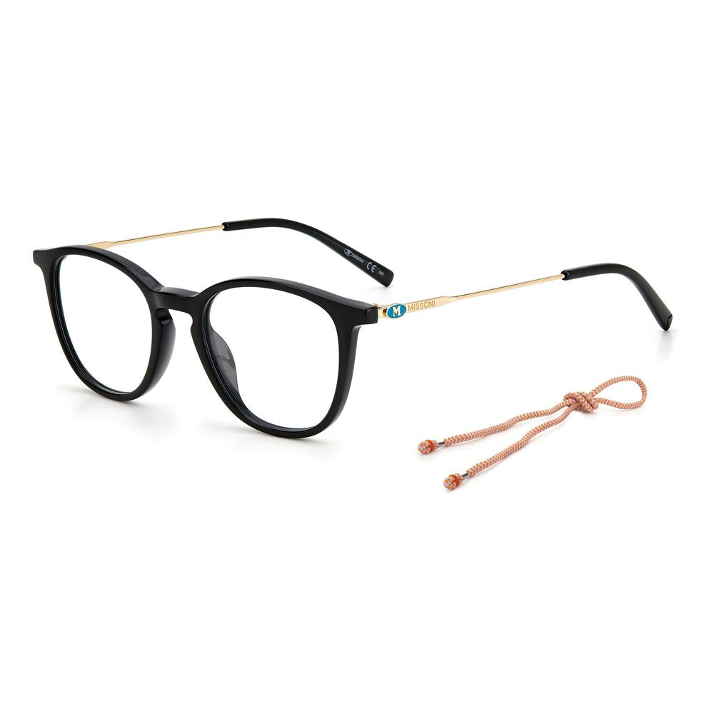 Schwarze Azetatbrille