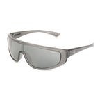 Sonnenbrille aus grauem Kunstharz