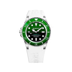 White Rubber Sport Watch