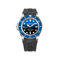 Orologio sportivo in gomma nera