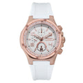 White Rubber Bracelet Watch