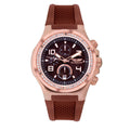 Braune Gummi-Dresswatch