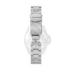 Orologio con bracciale in acciaio inossidabile argento