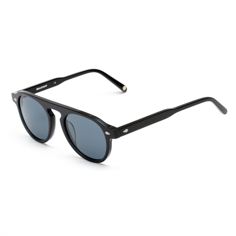 Sonnenbrille aus schwarzem Acetat