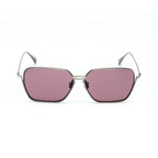 Gray Stainless Steel Sunglasses