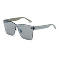 Sonnenbrille aus blauem Azetat