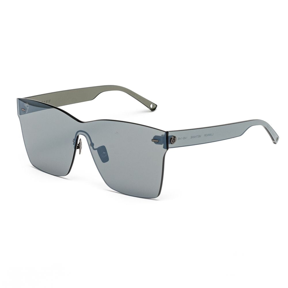 Sonnenbrille aus blauem Azetat
