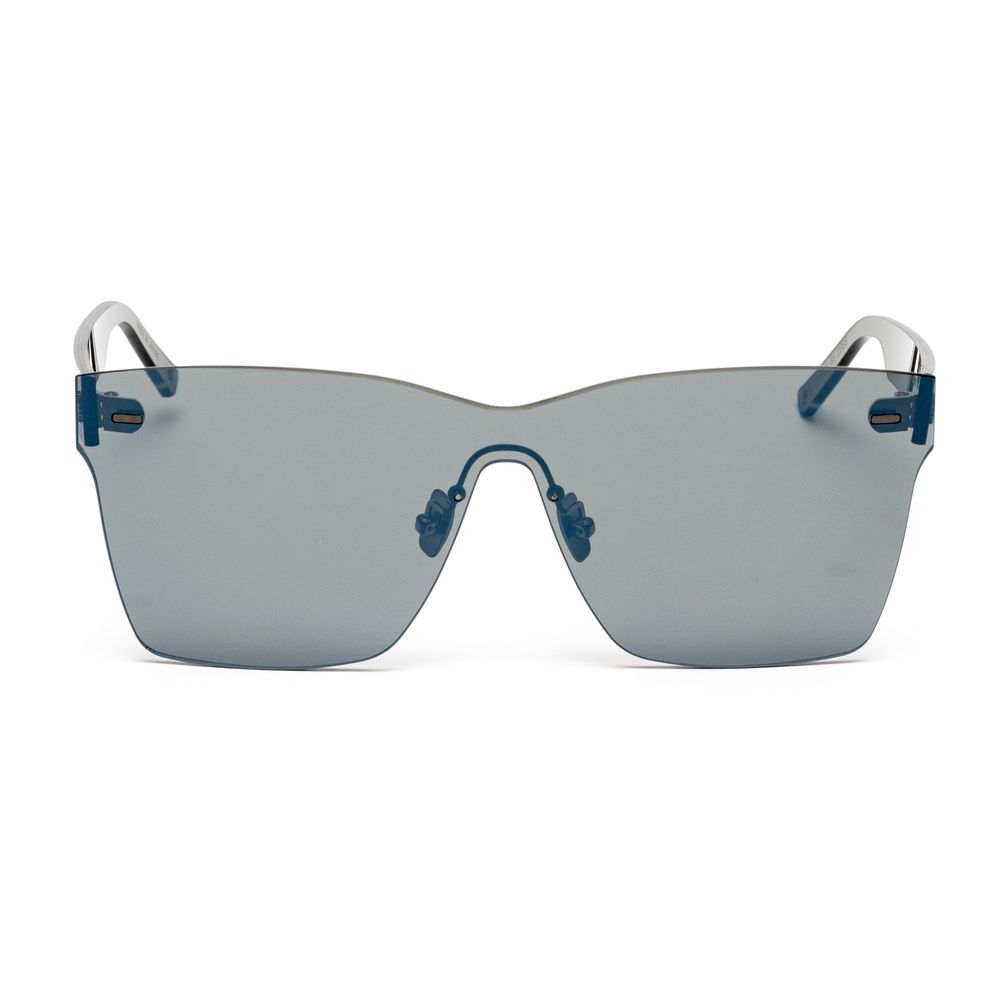 Sonnenbrille aus blauem Azetat