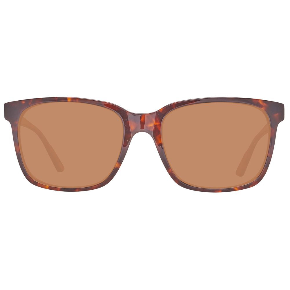Braune Kunststoff-Sonnenbrille