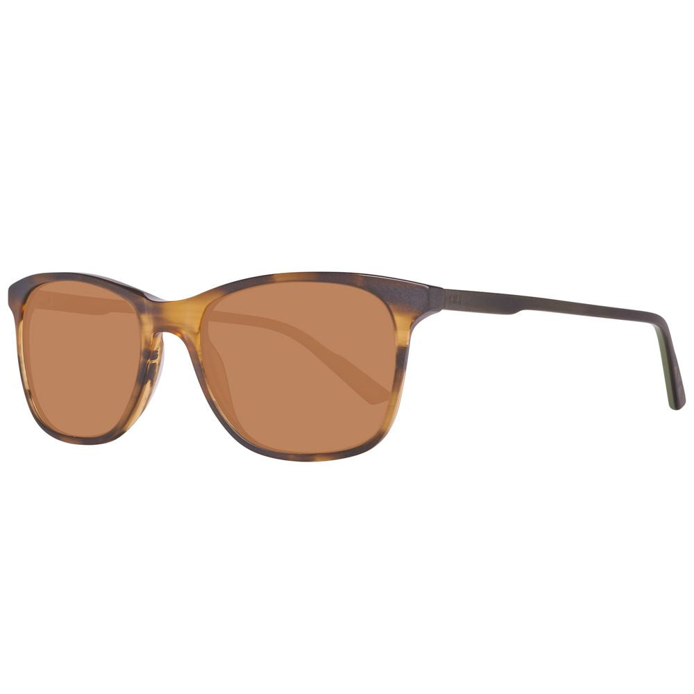 Braune Sonnenbrille aus Kunststoff
