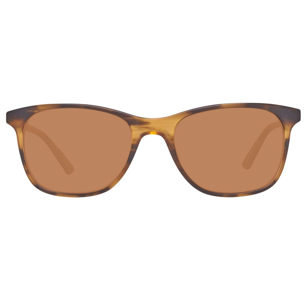 Braune Sonnenbrille aus Kunststoff