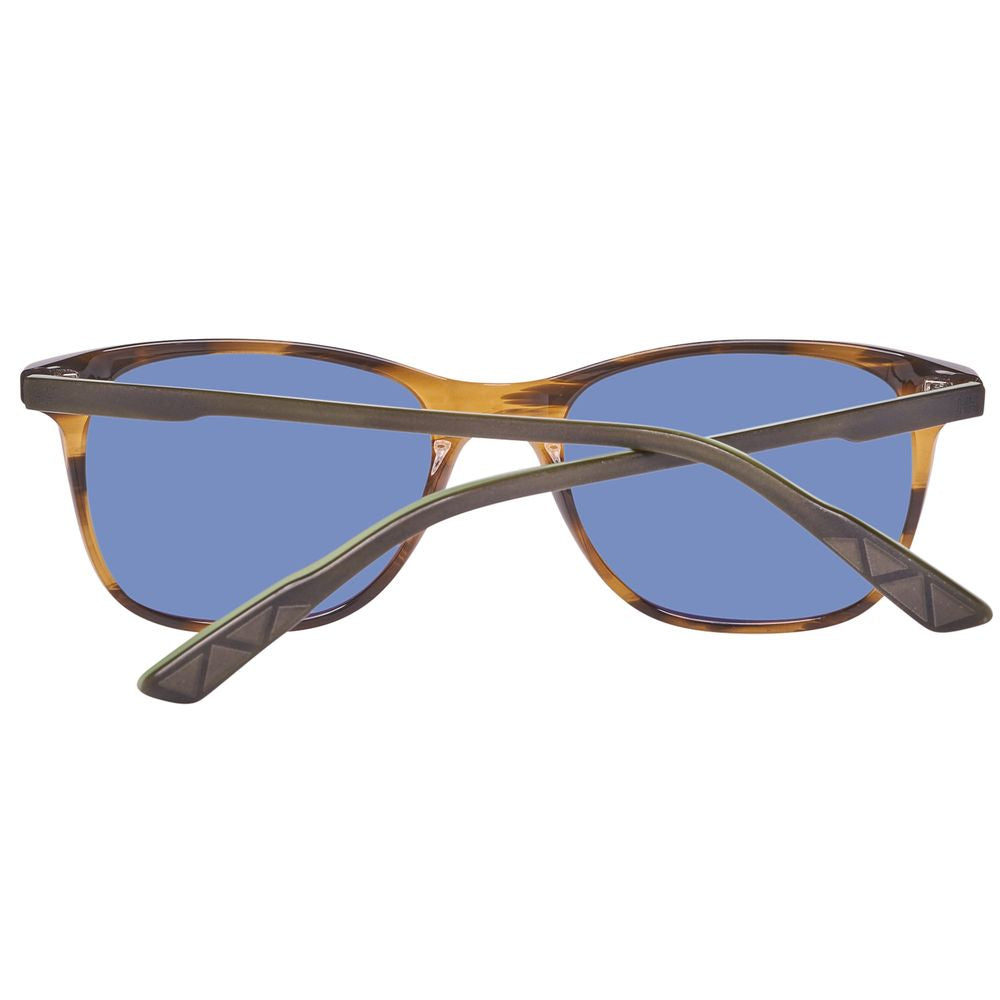 Braune Sonnenbrille aus Kunststoff