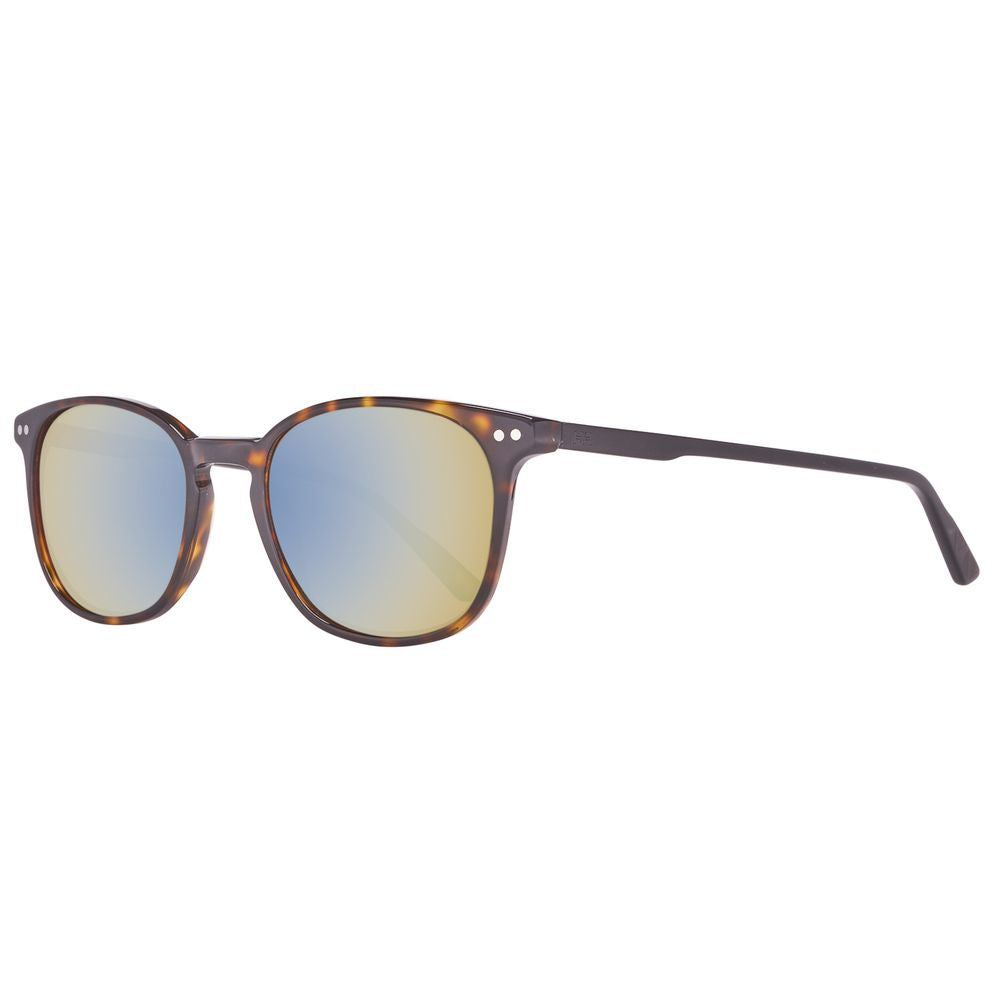 Braune Sonnenbrille aus Kunststoff
