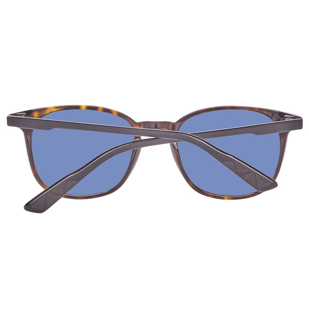 Braune Sonnenbrille aus Kunststoff
