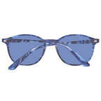 Blaue Sonnenbrille aus Kunststoff