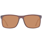 Braune Sonnenbrille aus Kunststoff