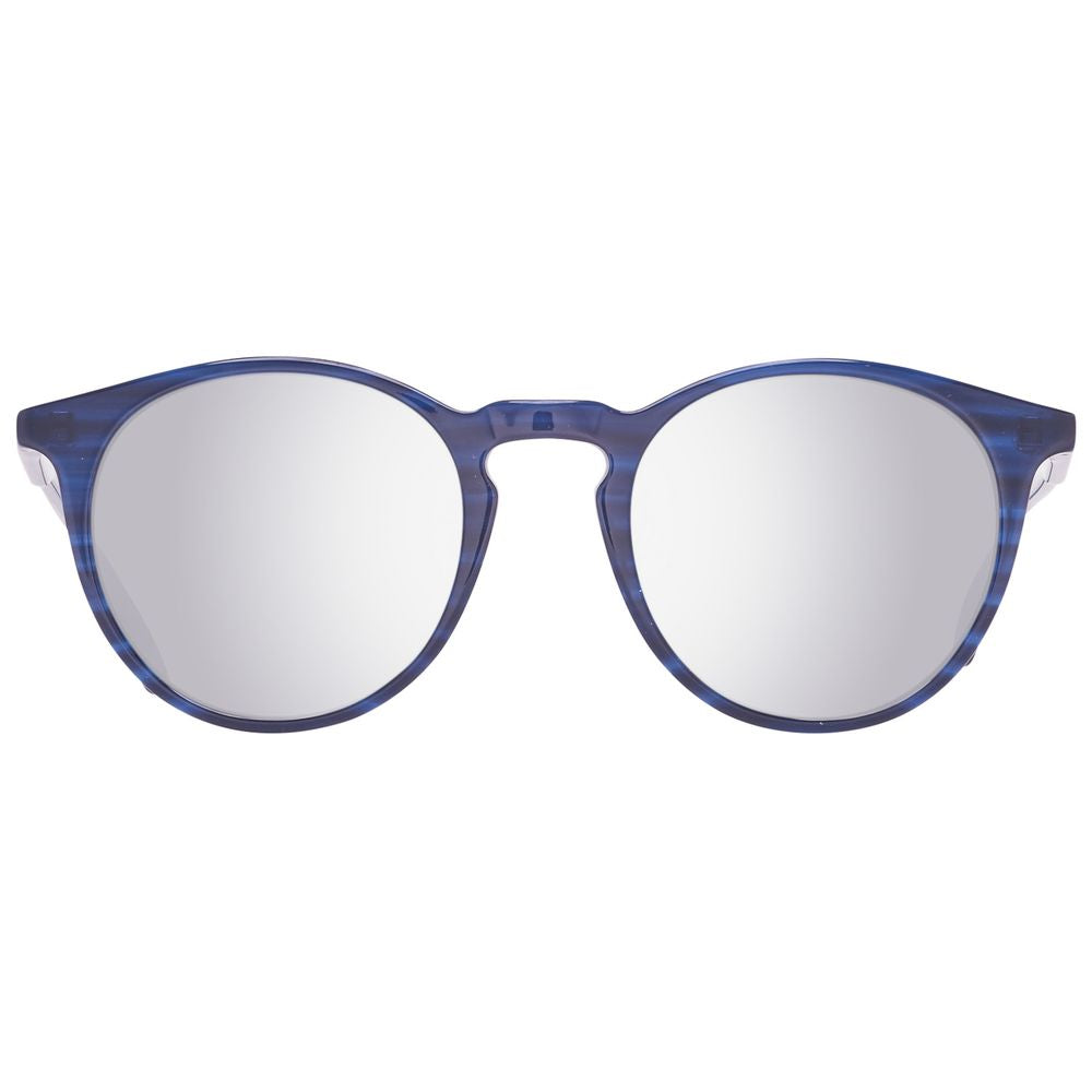 Blaue Kunststoff-Sonnenbrille