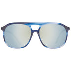 Blaue Sonnenbrille aus Kunststoff