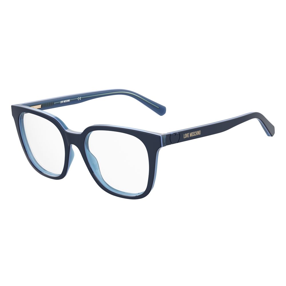Blaue Acetatbrille (Gestell)