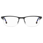 Brille mit schwarzem Metallgestell
