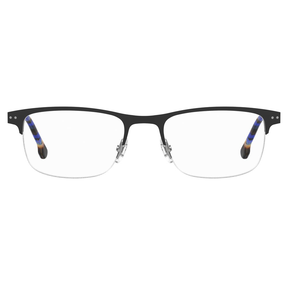 Brille mit schwarzem Metallgestell