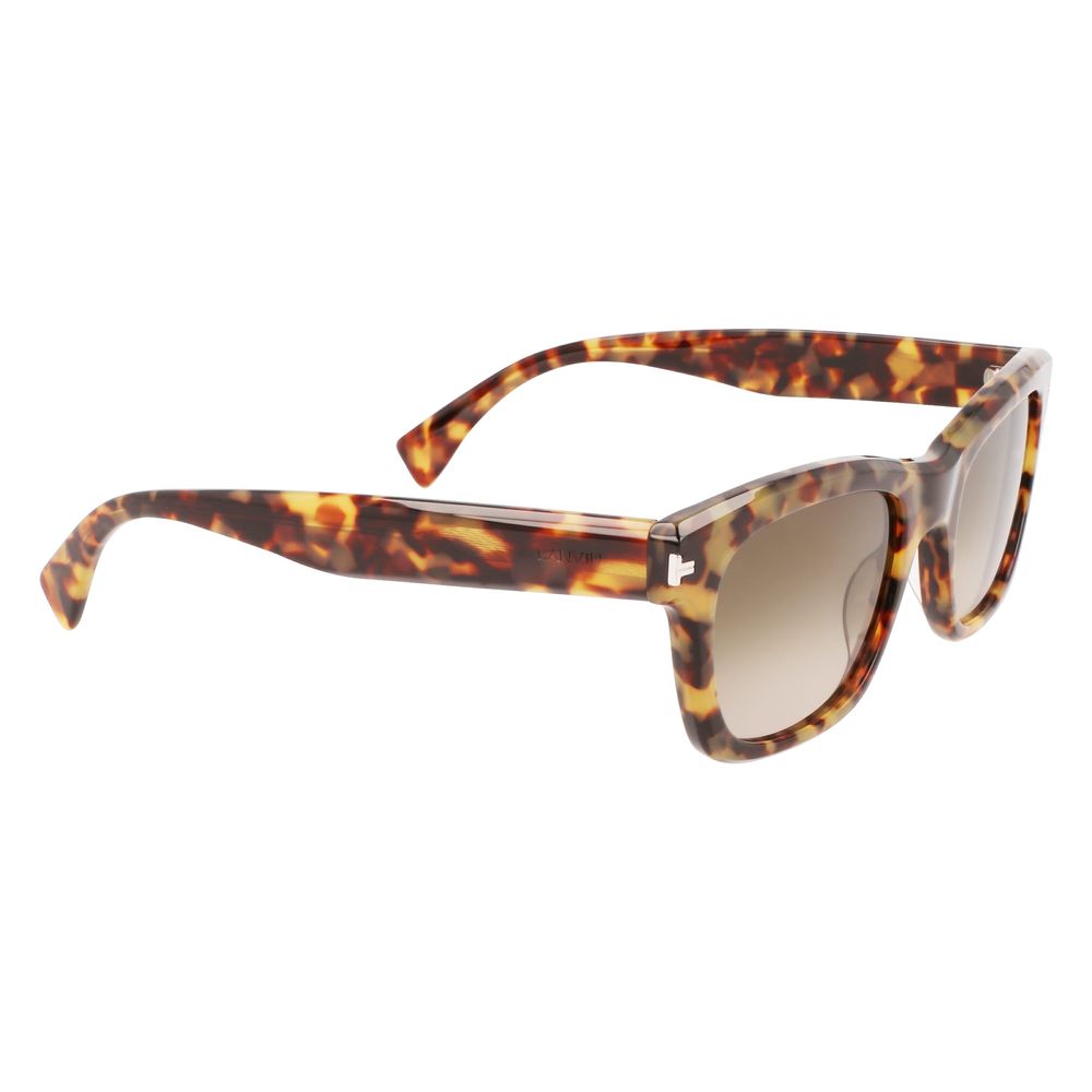 Braune Azetat-Sonnenbrille